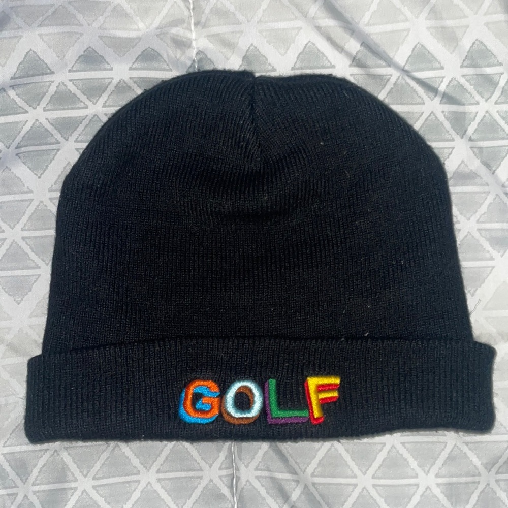 Fake golf wang beanie